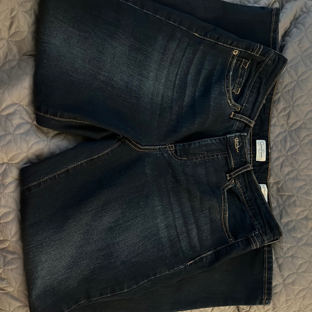 Jeans size 10 / high rise skinny ankle